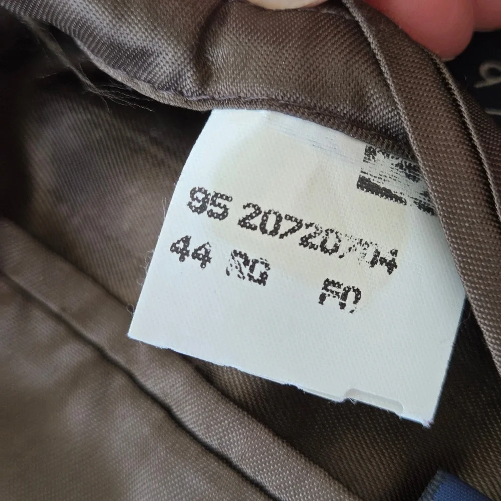 Brooks 346 Mens Wool Lambswool Blazer Sport Coat Green Brown 44 Regular 95-20720